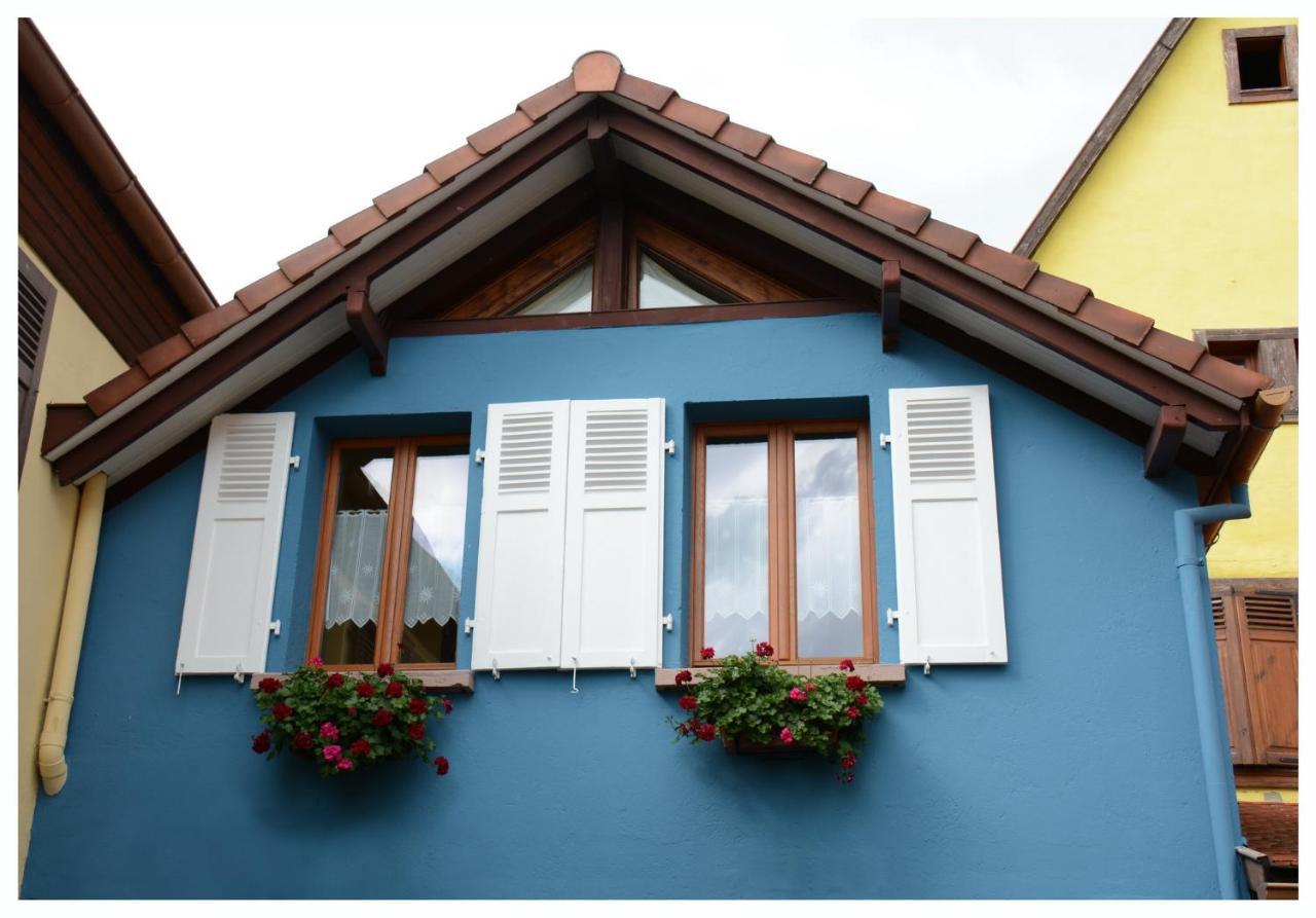 Gite La Maison Bleue Бергхейм Экстерьер фото