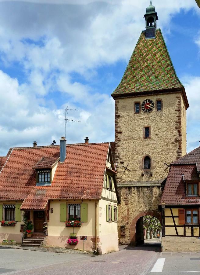 Gite La Maison Bleue Бергхейм Экстерьер фото